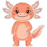 Axolotl, ausgewachsen